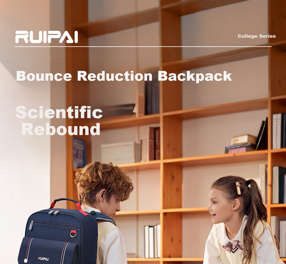 RUiPAi Children's Backpack for Primary School Students, Elastic Load-Reducing Spine Protection, Grades 1-3 Girls' Antibacterial Water-Resistant Backpack 1
