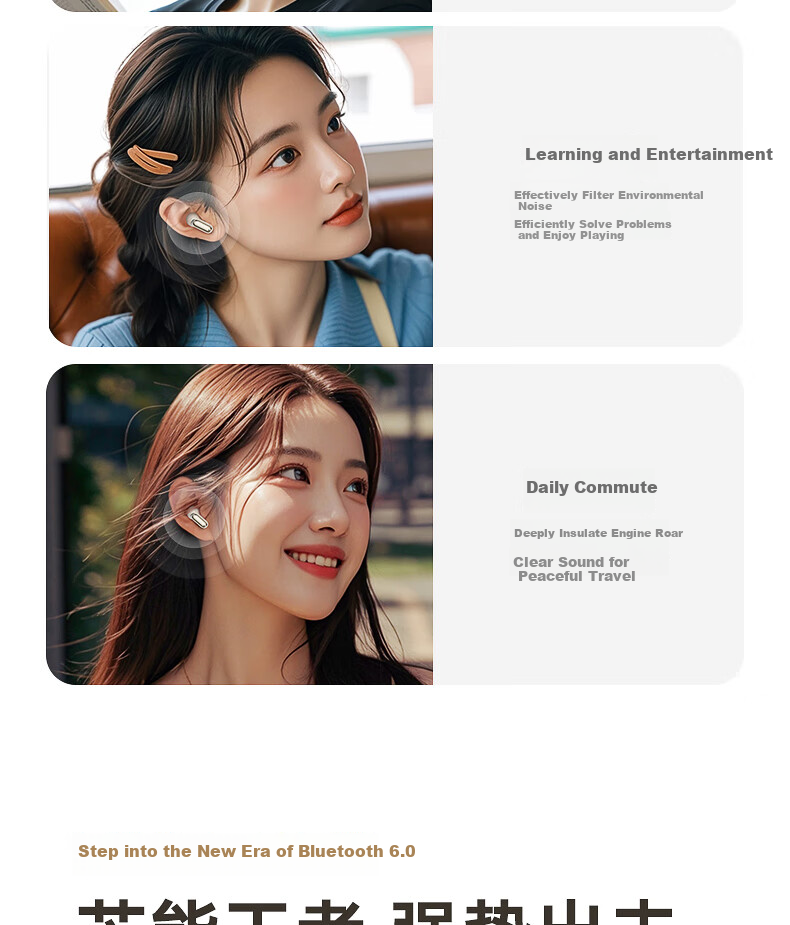 IKF Fly Max True Wireless Bluetooth Headphones with Active Noise Cancellation, Ultra-Wideband In-Ear Design, HiFi Sound Quality for Music, Sports And Gaming, Compatible with Huawei, Xiaomi, Apple, Elegant White 13