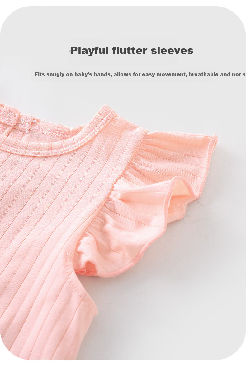 Youqi Girls' Summer Outfit Set: Cute Baby Girl Short-Sleeve T-Shirt And Pants Two-Piece Summer Clothing Set for Infants And Toddlers 5