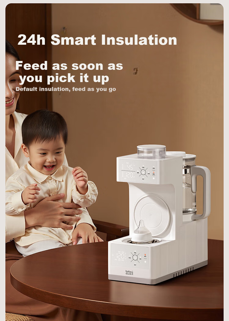 Boboduck Constant Temperature Kettle Baby Formula Dispenser Three-In Milk Maker All-In Feeding Station with Temperature Control 1.5L 6292 20