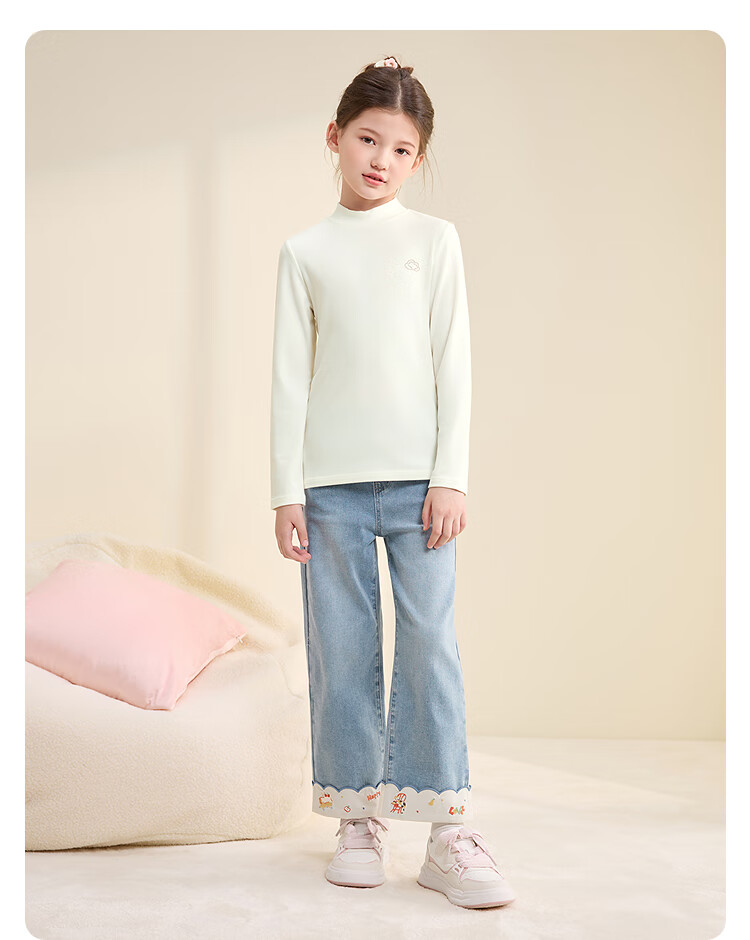 BALABALA balaOne Kids Base Layer Shirt Boys Girls Pajamas Thermal Wear Children's Clothing 2025 Autumn Winter 208425169206 24