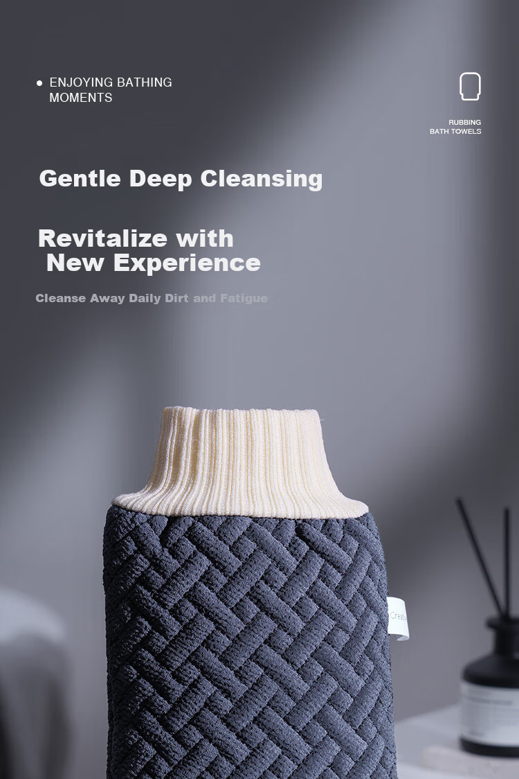 Creative Art Exfoliating Washcloth Round Cake Bath Scrubber for Men And Women, Powerful Exfoliating Tool for Bathing, Removes Dead Skin And Dirt 1