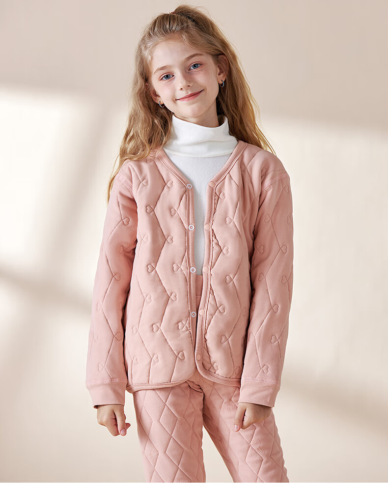 Me Feeling School Uniform Magic Children's Warm Innerwear Vest Boys Girls Large Kids Winter Thickened Three-Layer Quilted Cotton Jacket 4