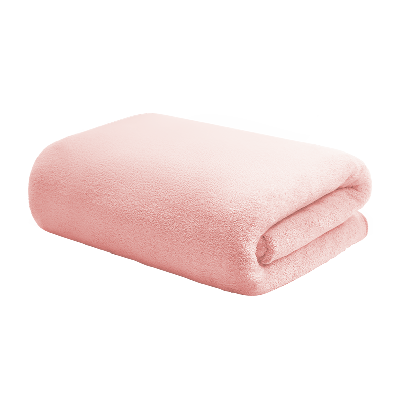 HOYO Japanese Bath Towel, Adult Class A Snow Velvet, for Men And Women, 10A Antibacterial, Soft, Absorbent, Quick-Drying, Large Bath Towel, Cherry Blossom Pink, Sports Style