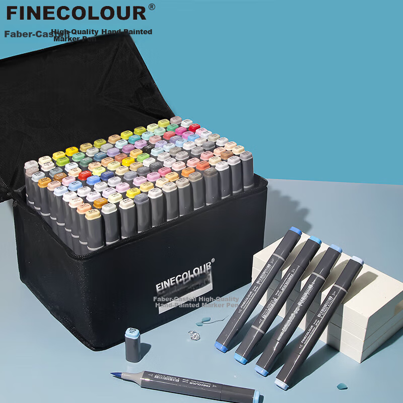 Маркеры FINECOLOUR 120 цветов