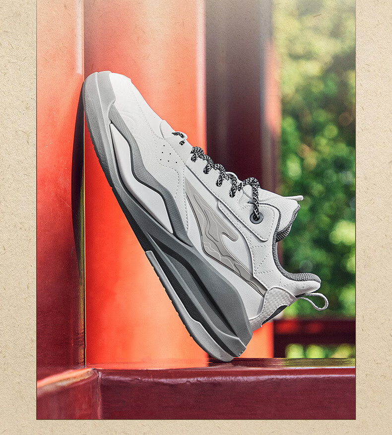 ERKE Tang Palace Night Garden Men's Sports Casual Shoes Men's High-top Breathable All-match 2025 New Model 6