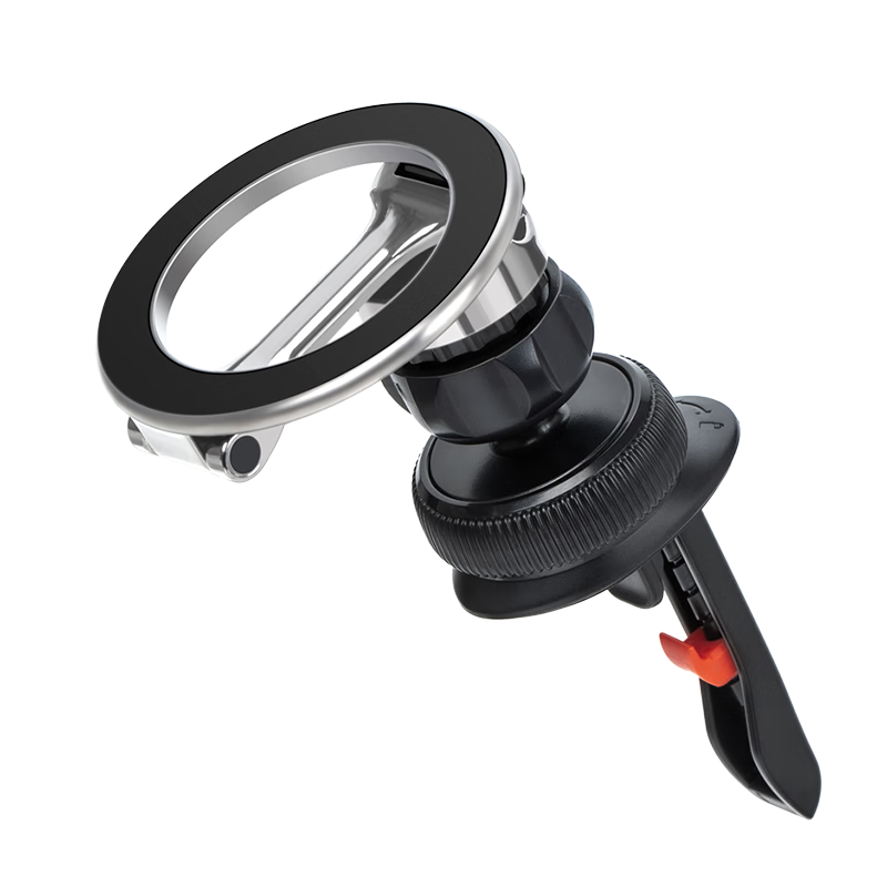 Feimao Leg Magsafe Magnetic Car Mount 360-Degree Rotatable Air Vent Zinc Alloy Magnetic Holder