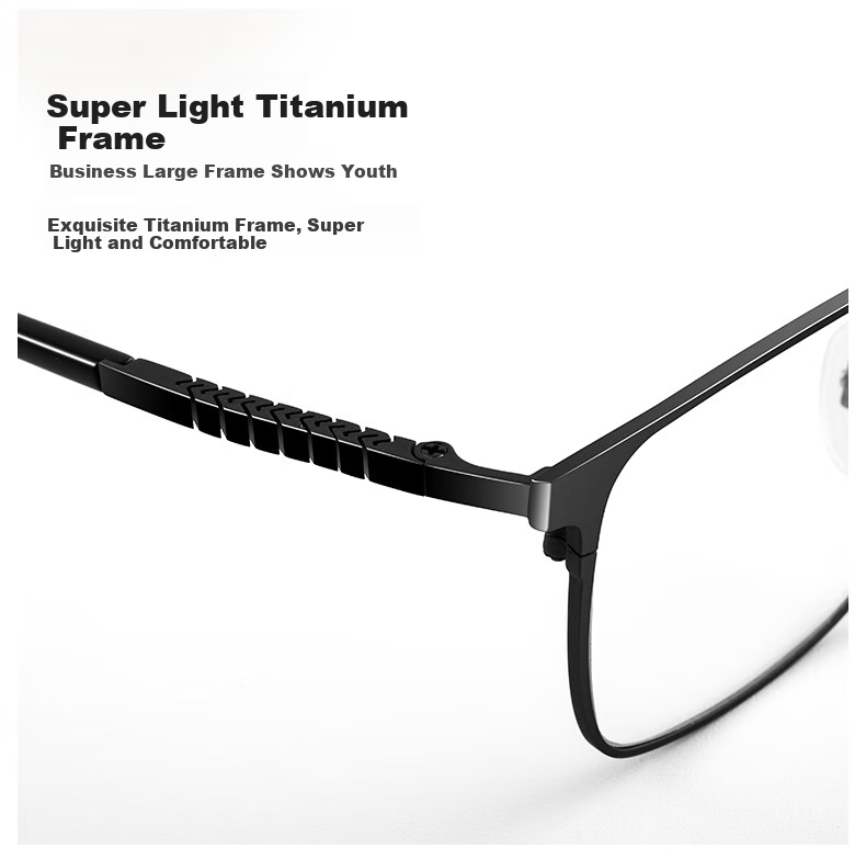 Yupintang Anti-Blue Light Reading Glasses for Men And Women, Ultra-Light Titanium Frame with Imported Japanese Materials And High-Definition Resin Lenses 8633 10