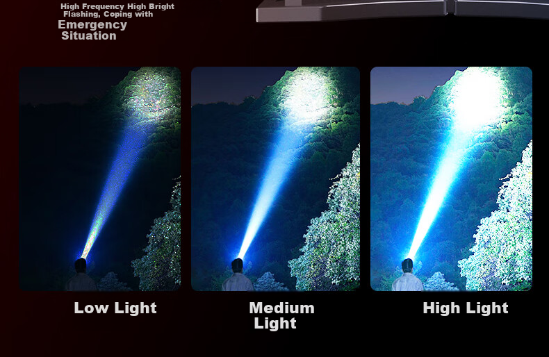 AUX Student Headlamp Headband Strong Light Rechargeable Lightweight Outdoor Mountaineering Kids Lighting Small Ultra-Bright Starry Blue 8