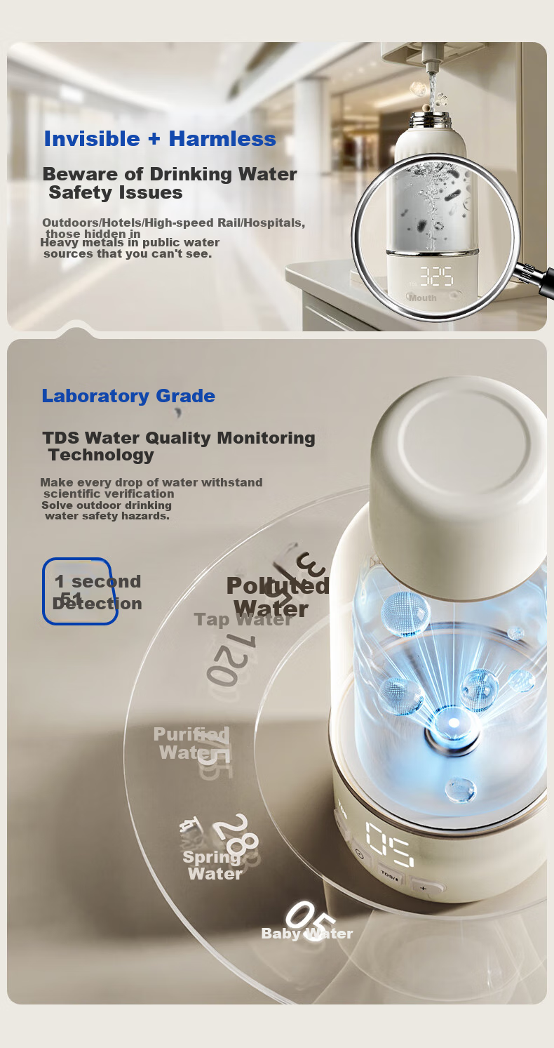 Little White Bear Thermostatic Baby Portable Thermos Milk Warmer Water Boiler Insulated Cup H2 2