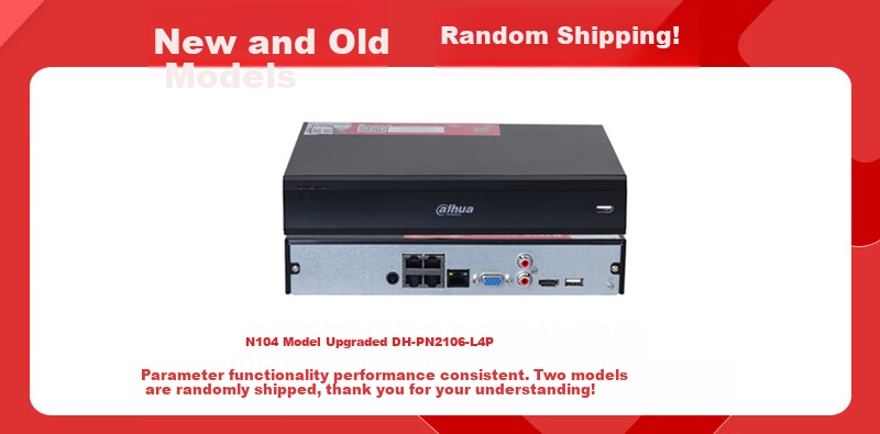 Dahua NVR Surveillance Hard Drive Recorder 16-Channel 4-Bay POE Network Power Supply HD Smart Network Monitoring Host Perimeter Protection DH-PN4416-S16P Without Hard Drive 1