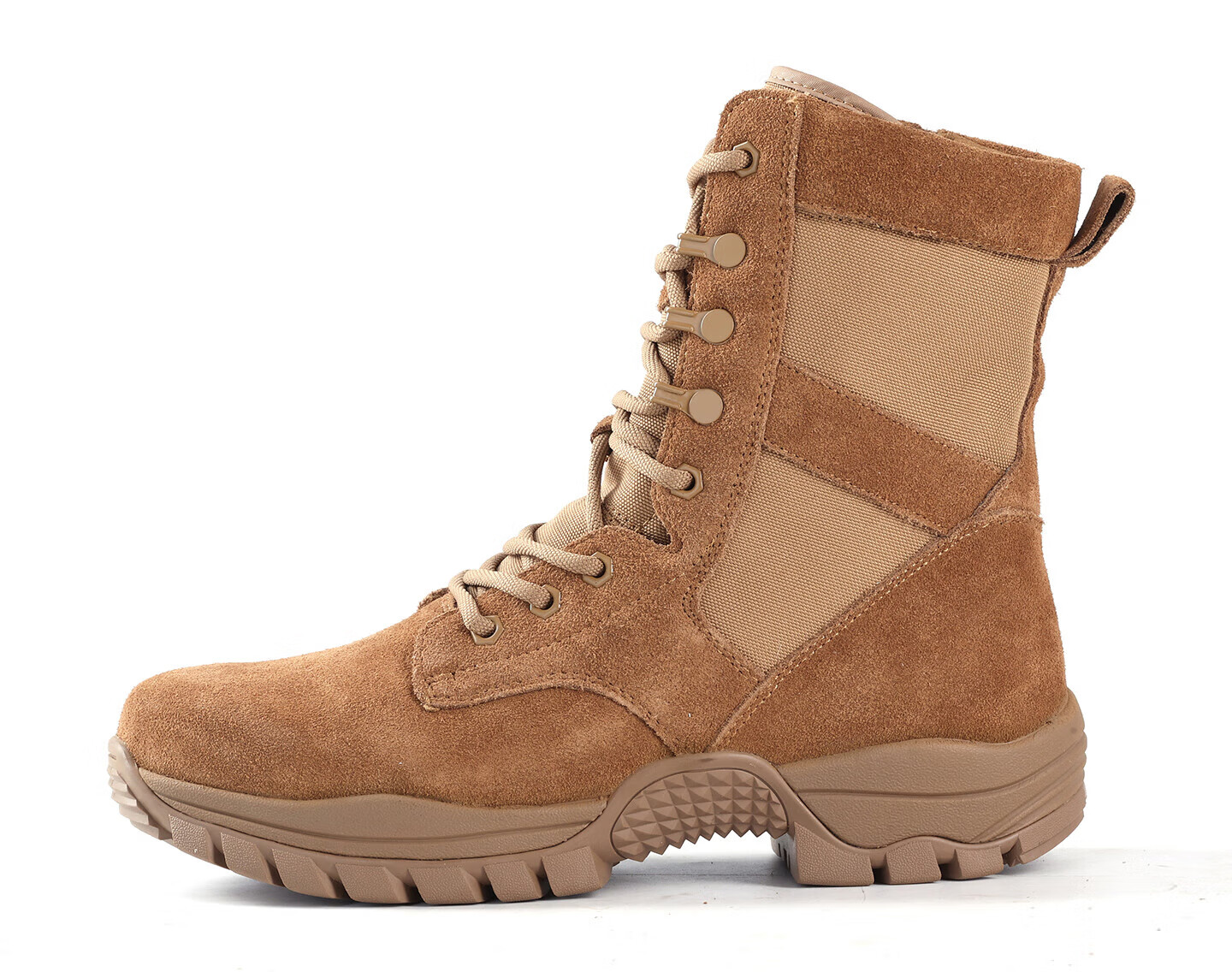 3515 Training Boots New Style Brown Combat Boots Outdoor Desert Boots Suede Leather Hiking Boots Four Seasons Single Shoes Size 39 10