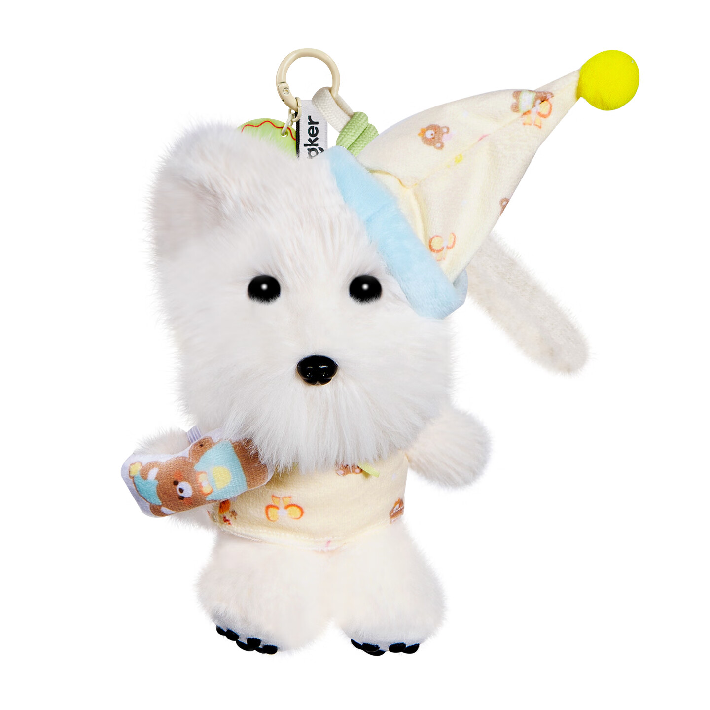 Chongke Xiongke Scottish Terrier Plush Toy Backpack Keychain Pendant MBTI Birthday Gift for Girls