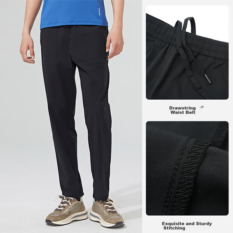SCALER Quick-Dry Pants for Men, Summer Breathable Elastic Straight-Leg Casual Sports Trousers for Women F3514408