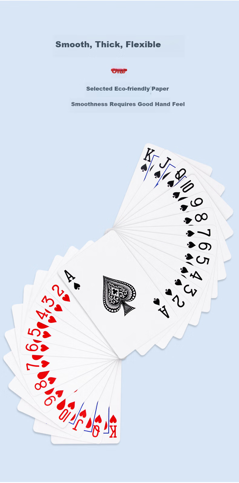 Yaoji Playing Cards, 2000 Poker Cards, Texas Hold'em, Board Games, Outdoor Camping, Doudizhu Game, Entertainment Cards, 100 Decks Included 3
