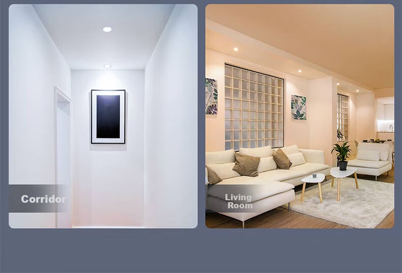 PHILIPS 5.5W Ultra-Thin Recessed Downlight for Living Room, Cut-Out Diameter 85-95mm, Neutral Light 13