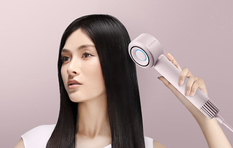 FLYCO High-Speed Hair Dryer Portable Negative Ion Hair Care Blow Dryer for Home Dormitory Fast Drying Gift for Girls Galaxy Star Ring FH6371 Color Random 14