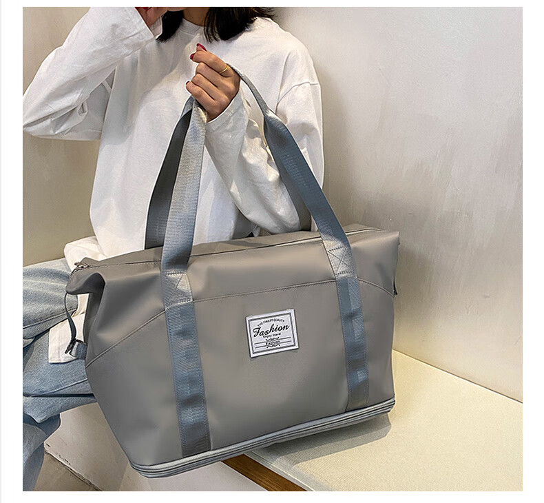 Tangshi Large Capacity Travel Luggage Bag for Women with Wheels Lightweight Foldable Durable Handheld Travel Bag 16