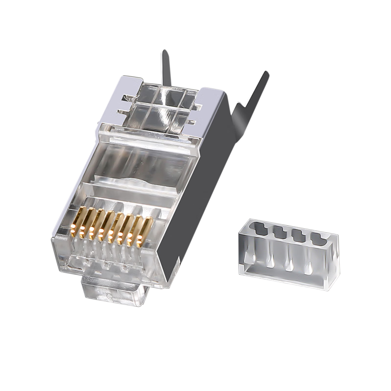 Hengpu Cat7 Super Category 7 Network Cable RJ45 Connector 10-Pack HP-SJ-7-1
