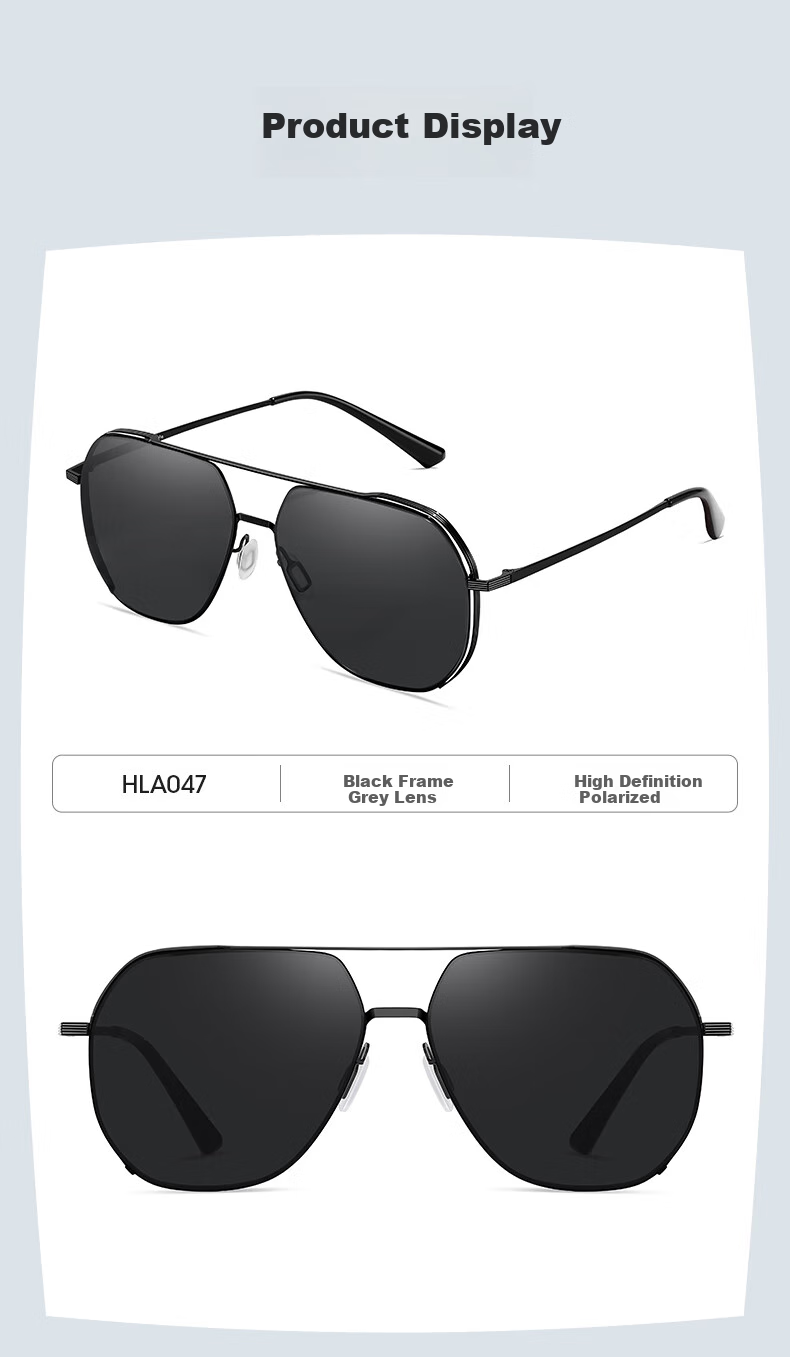 HLA Birthday Gift Polarized Sunglasses for Men, Practical Eyewear Gift Box for Boyfriend, Husband, Father 1