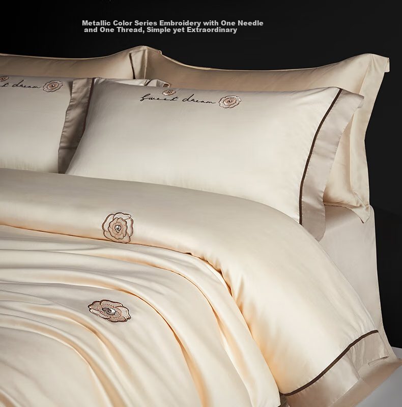 BEYOND Home Textiles 100-Piece Xinjiang Long-Staple Cotton Luxury Light Luxury Pure Cotton Bedding Set, Evening Breeze Style, 180cm Home Living Room 7