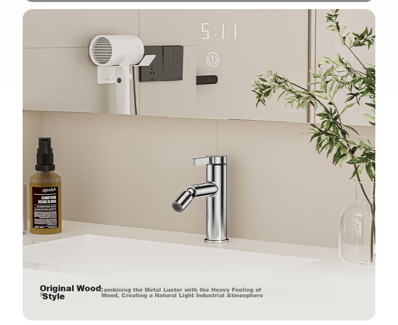 JOMOO Universal Water Outlet Basin Faucet, Bathroom Hot And Cold Dual Control Faucet, 32393-506/1B 7