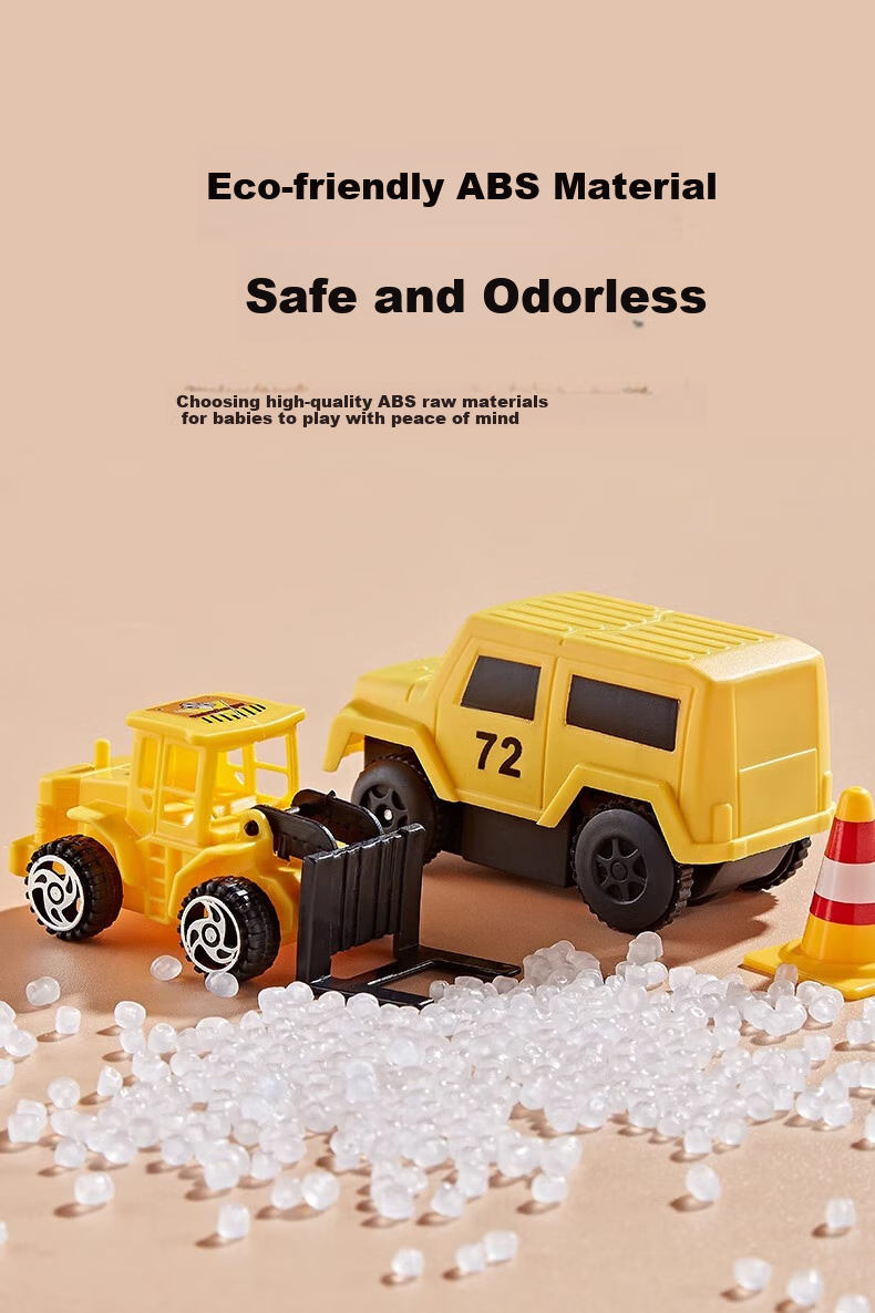 SHANGYUN Children's Transformable DIY Electric Track Car Toy, Adventure Game, Birthday Gift for Boys Aged 3-6 9