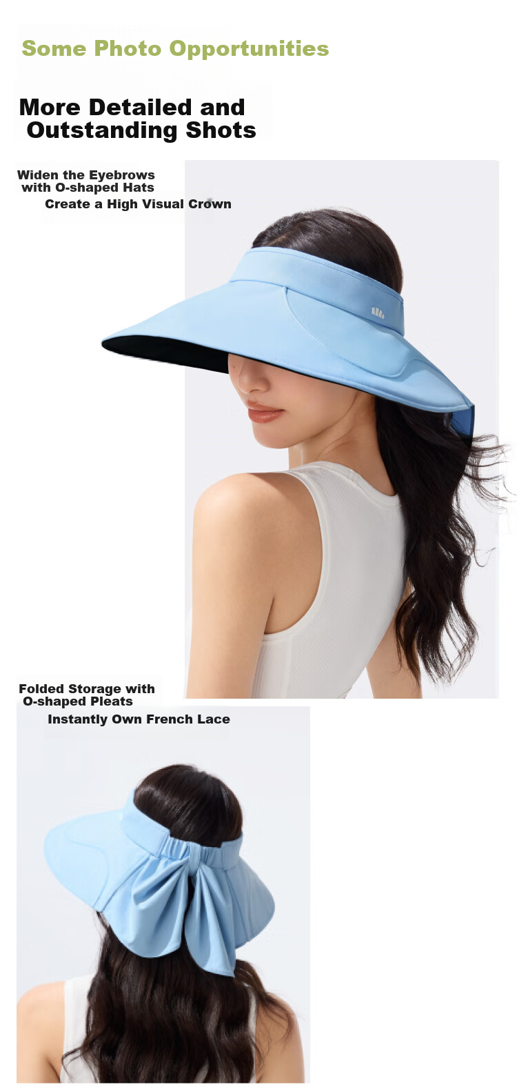 Beneunder Egg Roll Full-Circle Black Rubber Sun Protection Hat, Women's Sunhat, UV-Resistant Visor Cap, Twilight Black 9