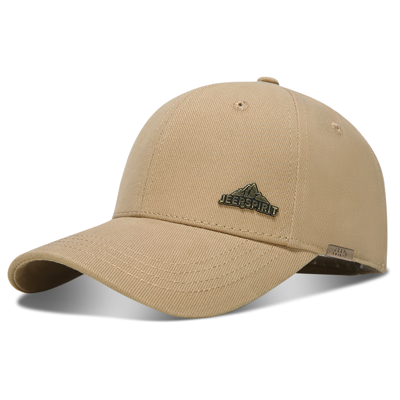 JEEP Men's Baseball Cap Versatile Four-Season Trendy Duckbill Sunshade Hat Unisex Sun Protection Cap