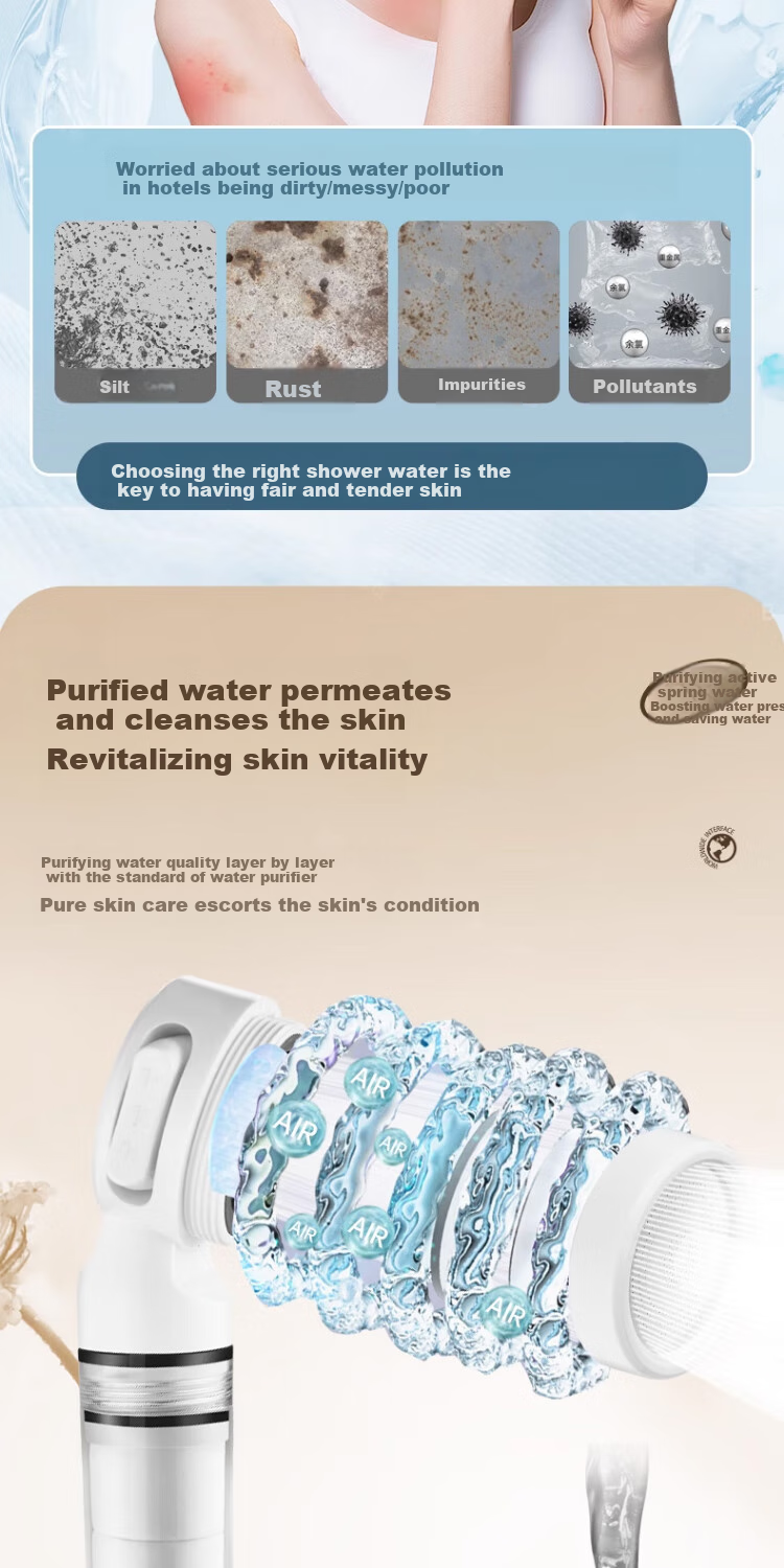 ILeddog [Germany] Filtered Water Shower Head with Pressure Boost, Handheld Shower Head for Students Abroad Aug-21 5