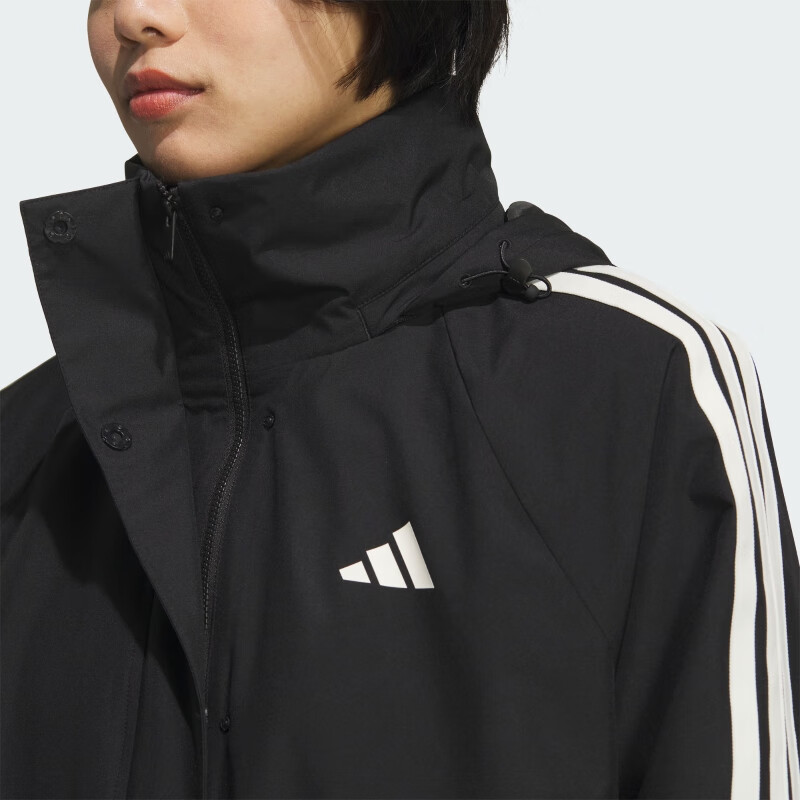 Adidas Women's Sports Style Series MS 3IN1 JKT Woven Jacket KB7591 Black M 9