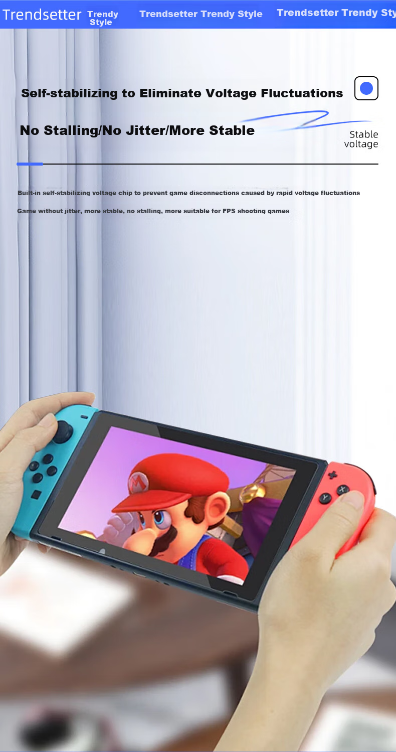 Trendsetter Compatible with Switch Joycon Cable, Accessories, Parts, SL SR Repair Cable, NS Left And Right Joycon, Light Board, Light Strip, Controller Light, Mainboard Side Buttons, Repair Tools 4