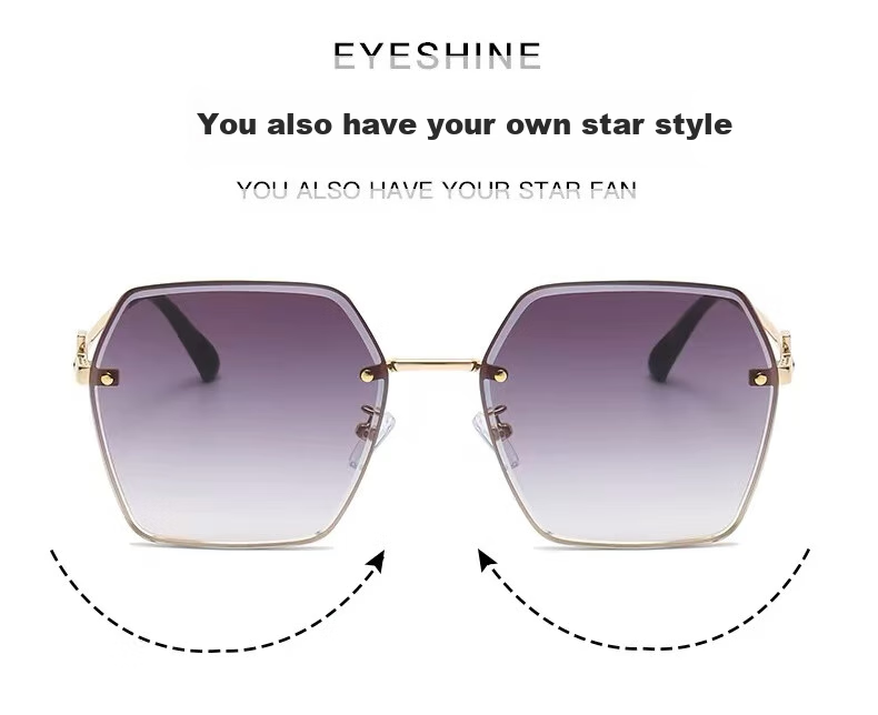 AMORAYS Women's New Large Frame Slimming Elegant UV Protection Sunglasses for Driving, Perfect for Back-To Seaso 4