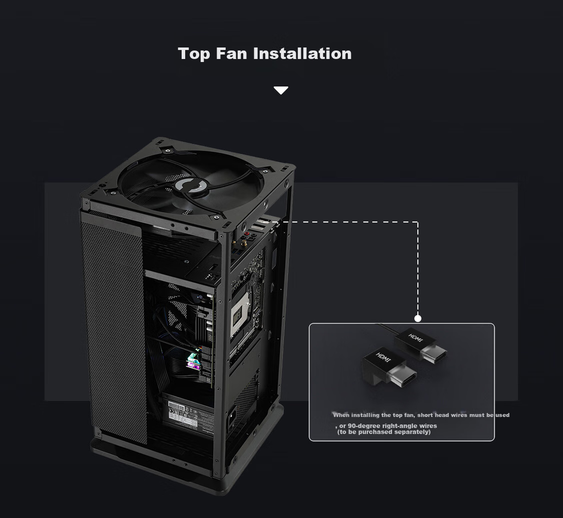 Abee Designer C700W Full Tower Workstation Case, Black/3D Cooling Matrix/Full Size Motherboard Compatible/dual Graphics Cards/dual Water Cooling/single Power Supply 9