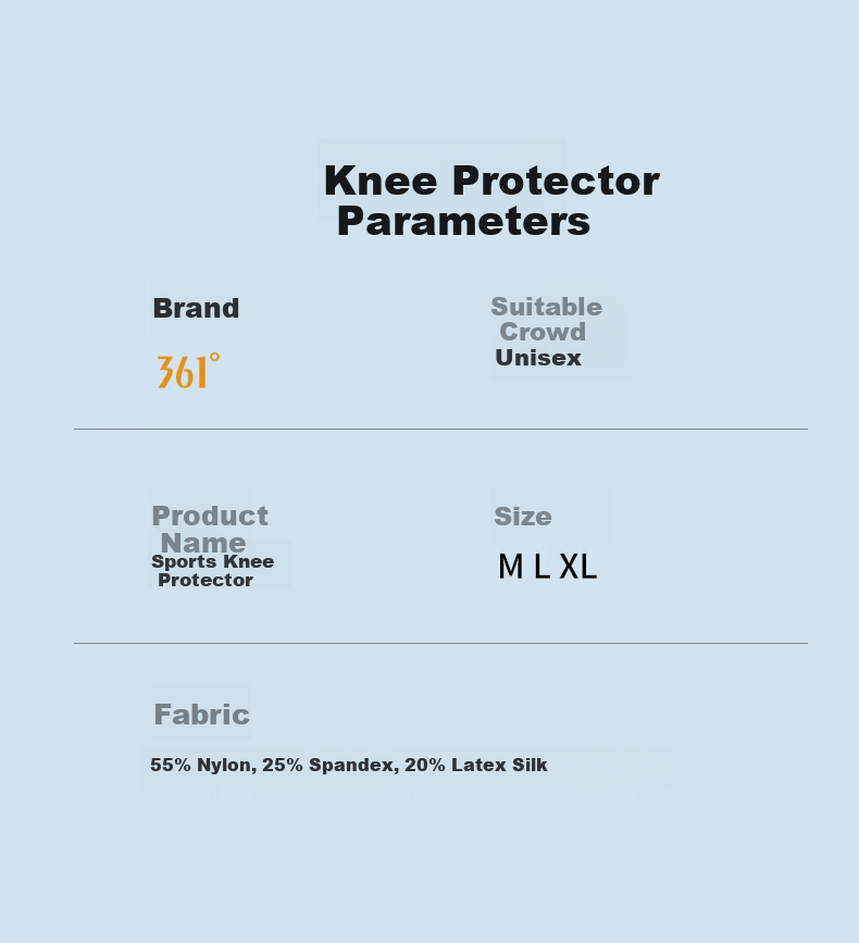 361° Knee Brace for Sports Running Meniscus Injury, Medical-Specific, Suitable for Basketball Badminton Climbing Mountaineering, Warm Knee Joint Arthritis Protection Gear 11