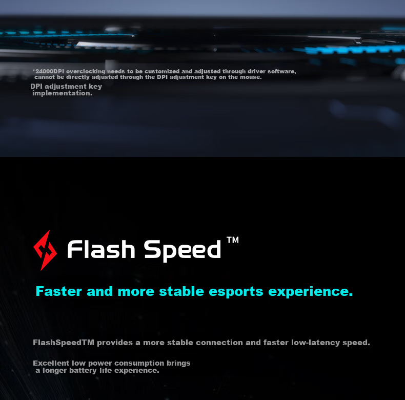 EDIFIER HECATE G1M Wireless Wired Bluetooth Tri-Mode Gaming Office Mouse Long Battery Life 12000 DPI Lightweight CSGO PUBG LOL Supports 1K Flame Red 1