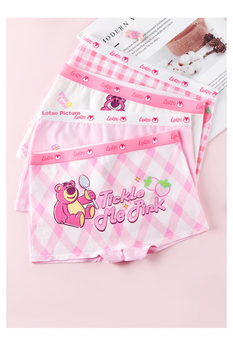 Disney Girls' Antibacterial Cotton Boxer Briefs Rabbit Police Girl Shorts Baby Underwear 4-Pack Size 140 11
