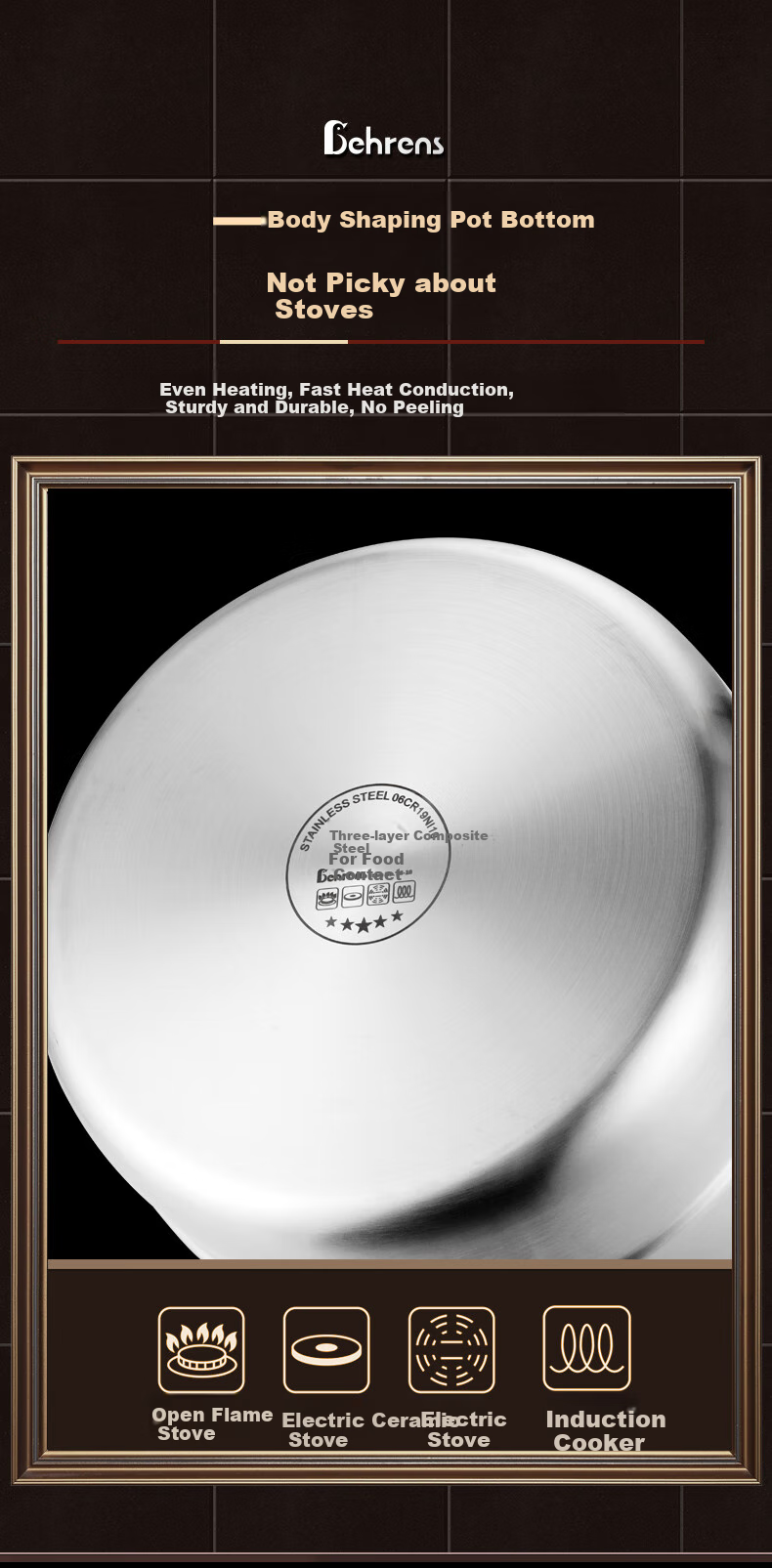 Beilunsi 304 Stainless Steel Steamer Pot for Gas Stove And Induction Cooker, for Steaming Buns, Mantou, And Dumplings, Dual-Use Steaming And Cooking, Thickened Two-Layer Design for Home Use 6