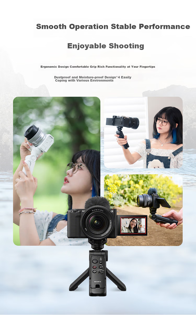SONY GP-VPT3 New Wireless Bluetooth Shooting Grip, Black 9