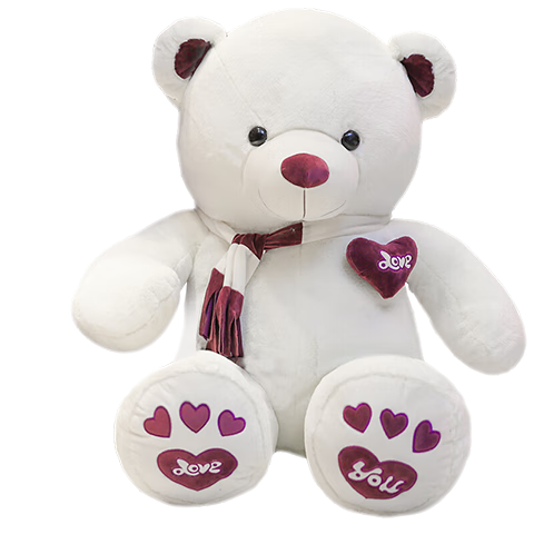 Aishangxiong Plush Toy, Big Bear Doll, Teddy Bear Stuffed Animal, Oversized Gift for Girls, Students' Birthday Present, Gift for Girlfriend