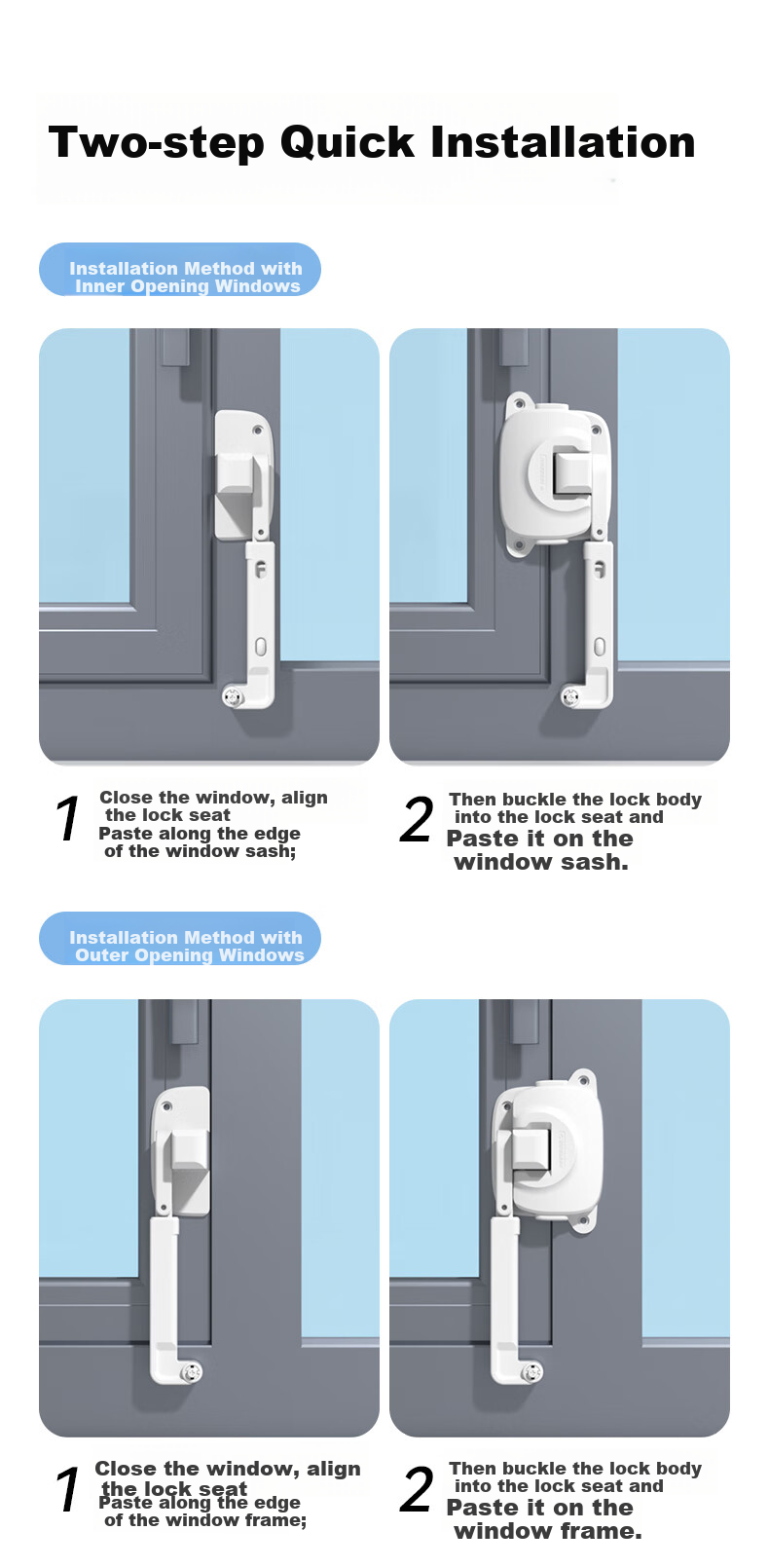 EUDEMON Child Door Stopper Lock Ventilation Anti-Close Door Anti-Pinch Pet Gap Door Stop Door Fixer 1 Piece 11
