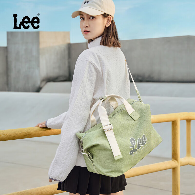 Lee Casual Sports Bag Fitness Bag Handbag Crossbody Luggage Bag Trendy Brand [Spring Fashion New] Gift for Girlfriend Or Wife