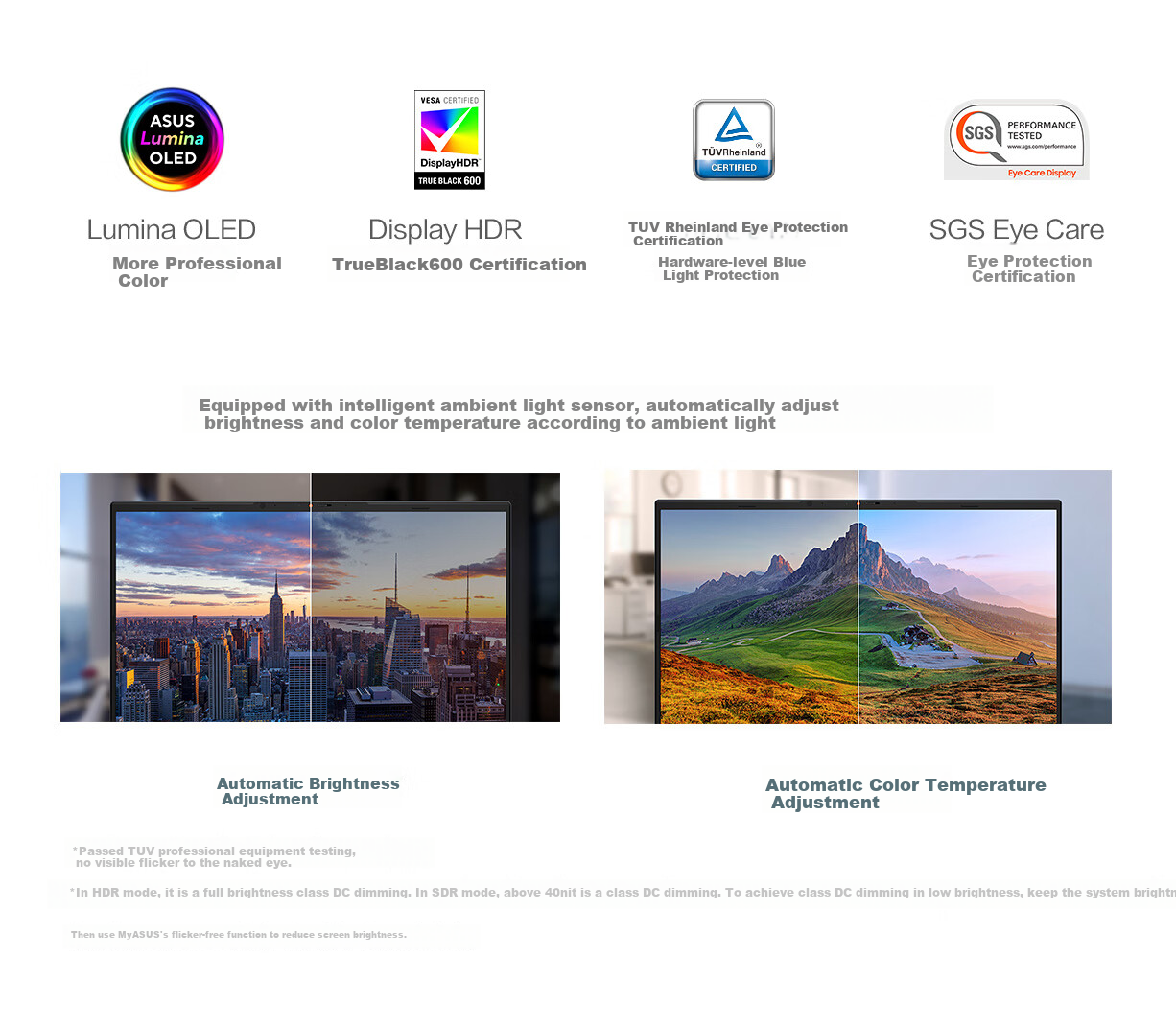 ASUS Lingyao14 Air Subsidies Snapdragon X 2.8K 120Hz OLED 960g 12.9mm High-Aesthetic Ultra-Thin AI Laptop (32GB 1TB) Gray 15
