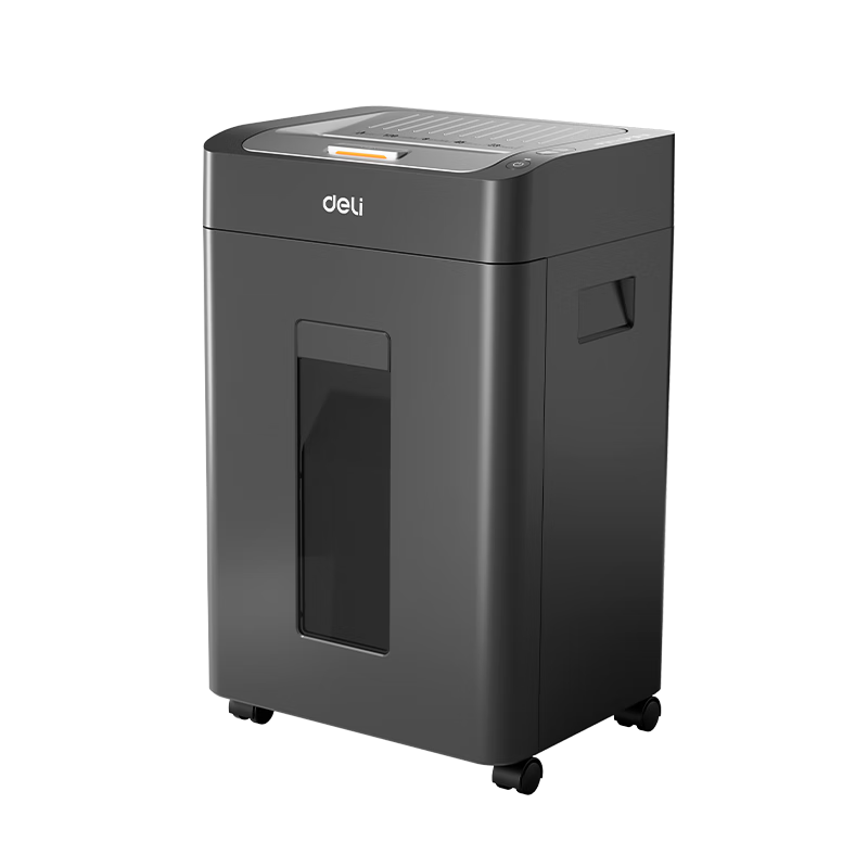 Deli Automatic Paper Shredder, 120 Sheets, 45 Minutes Continuous Shredding, 4-Level Confidentiality, Large Powerful Office-Specific Document Shredder, 23L Paper Bin Style GA882