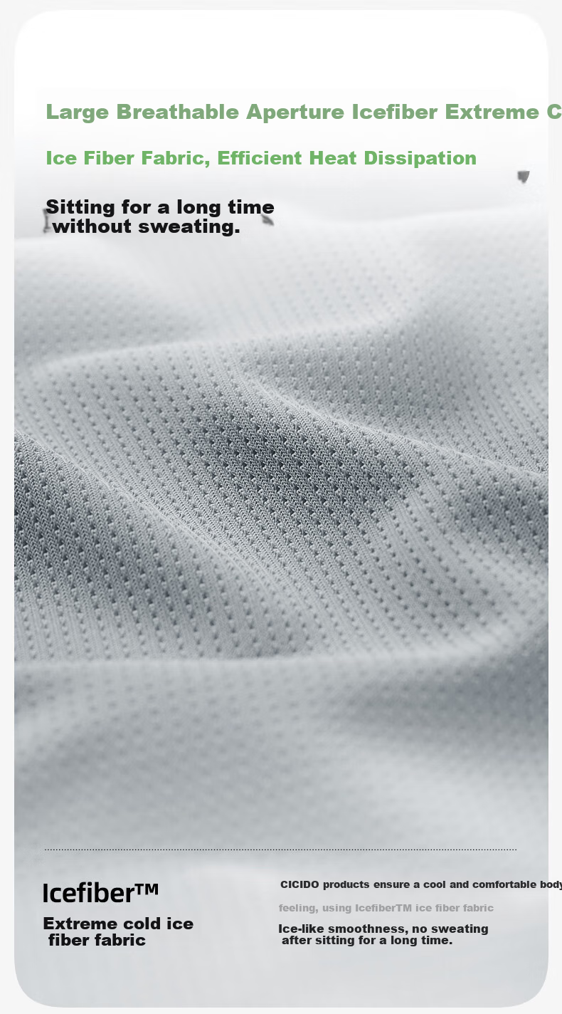 CICIDO Car Seat Cushion, Summer Automotive Seat Cooling Gel Pad, Ventilated And Breathable, All-Season Universal, for BMW, Audi, Tesla 9