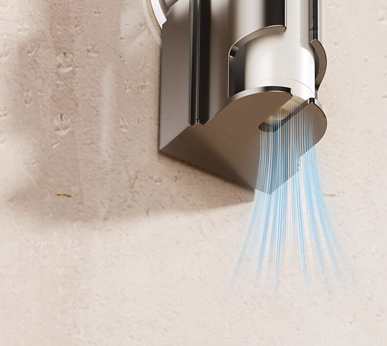 JiaDu Suction Cup Toothbrush Holder Wall-Mounted No-Drill Bathroom Electric Toothbrush and Toothpaste Rack 3