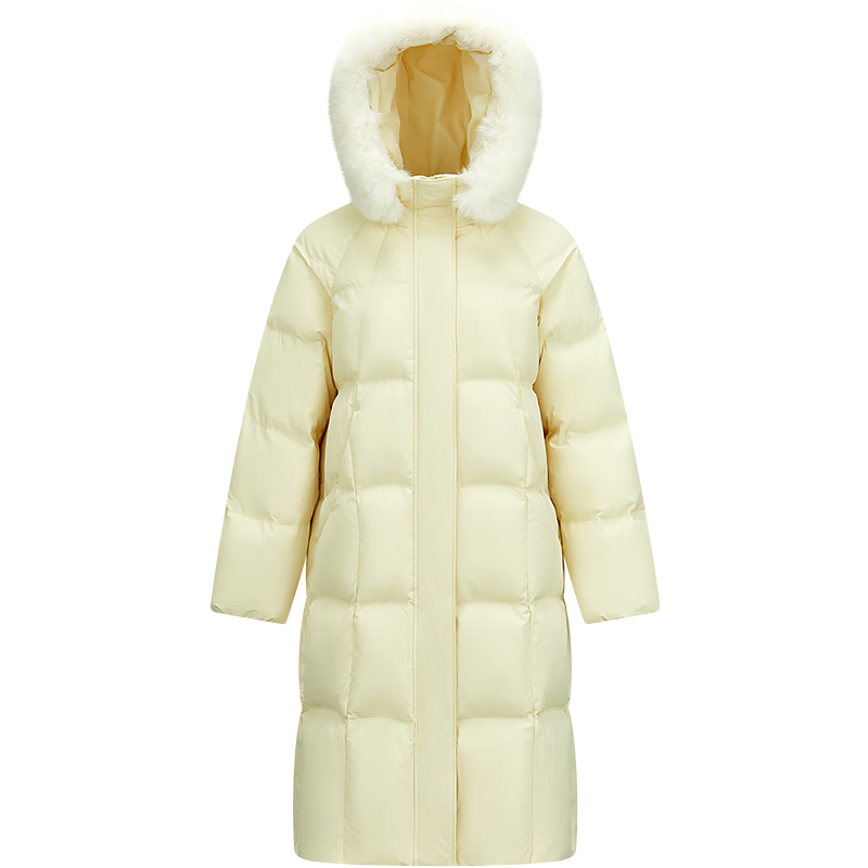 Semir Chen Duling 90% Down Long Women's Coat with Detachable Large Fur Collar Sweet Jacket Winter 2025 109725113006