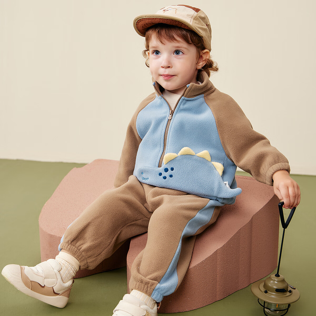 Minibala Kids Anti-Static Long Sleeve Set with Pants Winter 2025
