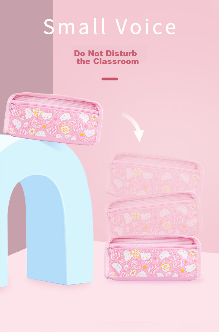 GuangBo Hourglass Pencil Case, Storage Bag for Students' Stationery, Multi-Layer Large Capacity Pencil Box, Exam-Specific School Gift, Yellow H00009 8