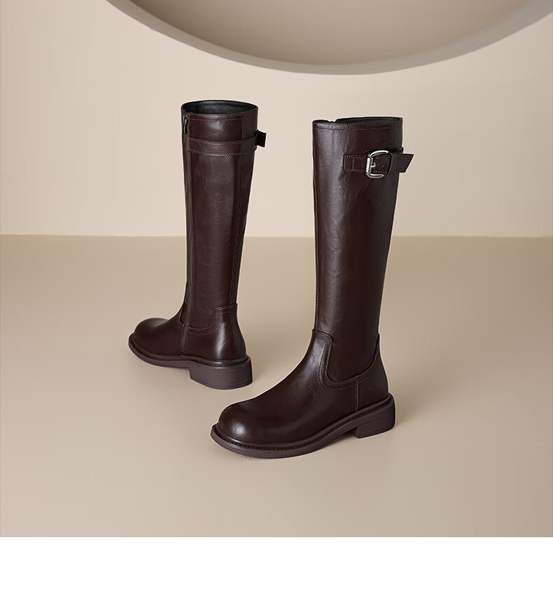 St&Sat Platform Height Increasing Knee-High Boots Women 2025 New Autumn Winter Hot Denim Tall British Knight Boots 13